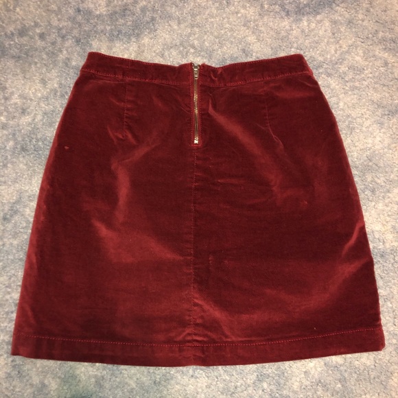 Corduroy Studded Skirt - Picture 5 of 8